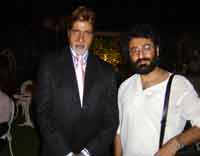 with Amitabh Bachchan